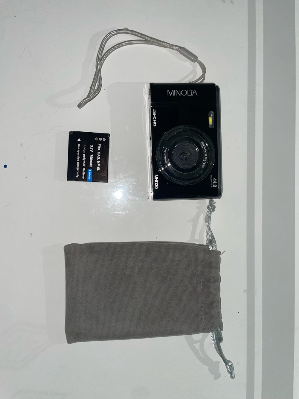 Minolta Compact Digital Camera - Black